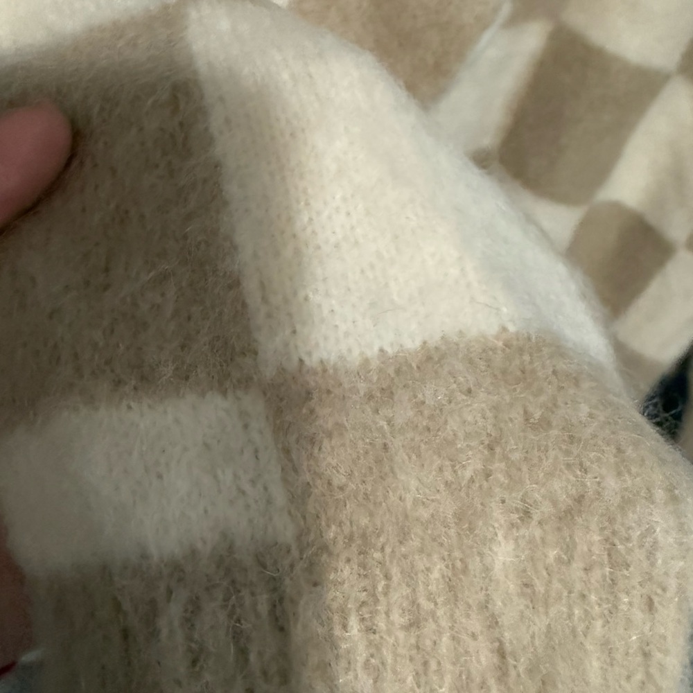 Sandro check pattern sweater - Picture 5 of 5